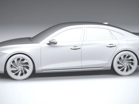Generic Sedan v1 2022 3D Model
