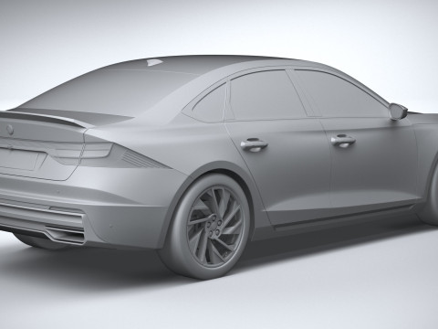 Generic Sedan v1 2022 Modello 3D