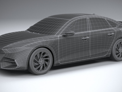 Generic Sedan v1 2022 Modello 3D