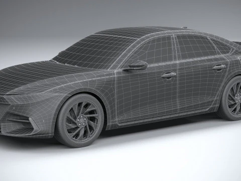 Generic Sedan v1 2022 3D Model