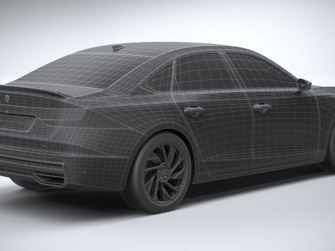 Generic Sedan v1 2022 Modello 3D