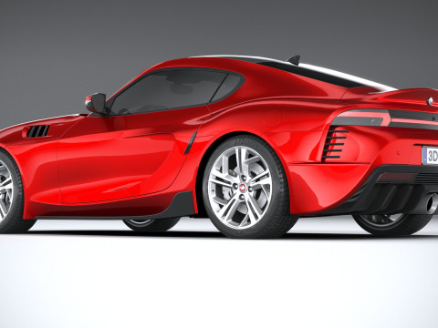Generic Sport Car 2022 Model 3D