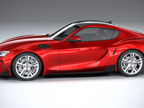 Generic Sport Car 2022 3D Model
