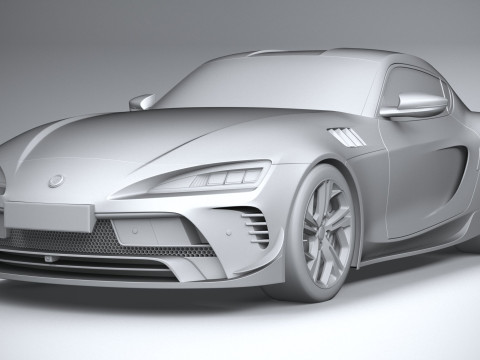Generic Sport Car 2022 Model 3D