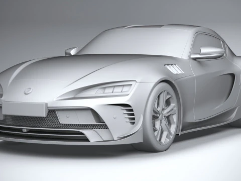 Generic Sport Car 2022 3D Model