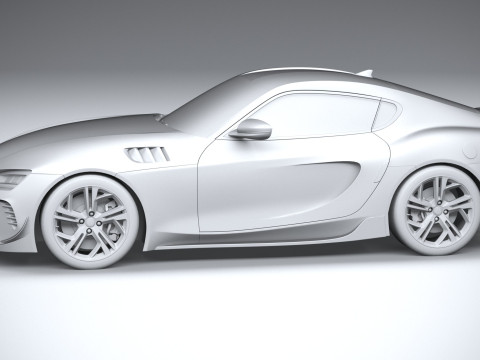 Generic Sport Car 2022 Model 3D