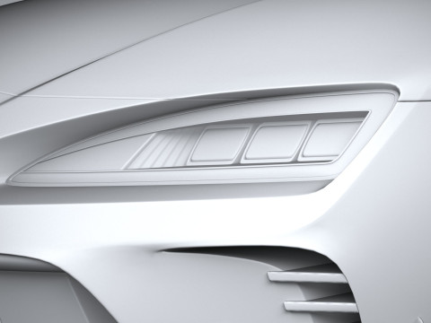 Generic Sport Car 2022 Model 3D