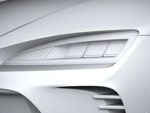Generic Sport Car 2022 3D Model