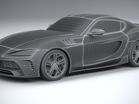 Generic Sport Car 2022 Model 3D