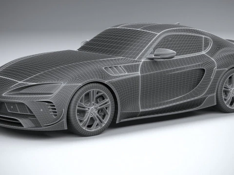 Generic Sport Car 2022 3D Model