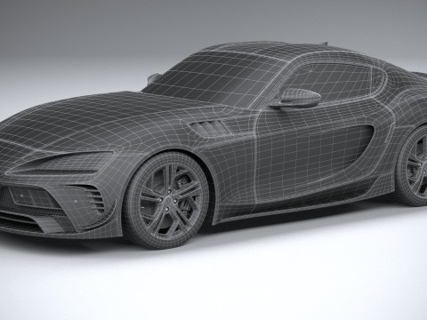 Generic Sport Car 2022 Model 3D