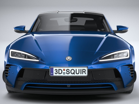Generic Sport Car 2022 LowPoly 3D Model