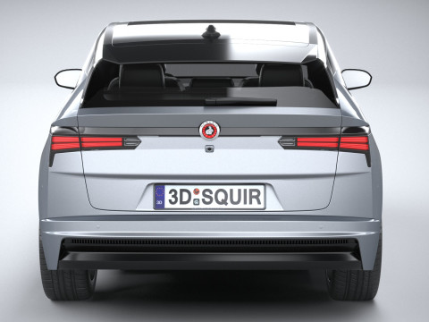 Generic SUV EV v2 2022 3D Модель
