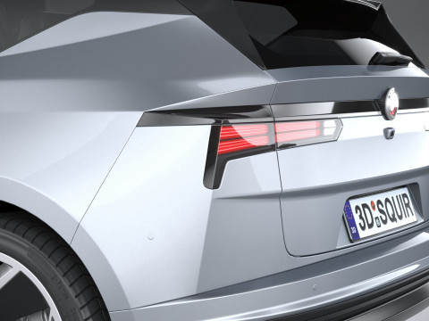 Generic SUV EV v2 2022 3D Модель