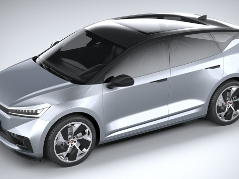 Generic SUV EV v2 2022 3D Модель