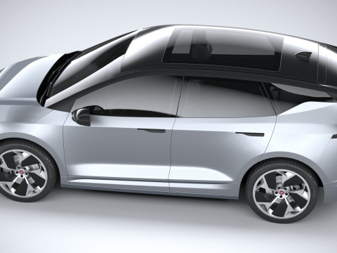 Generic SUV EV v2 2022 3D Модель
