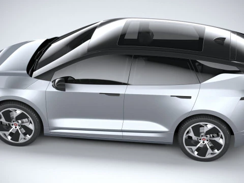 Generic SUV EV v2 2022 3D Model