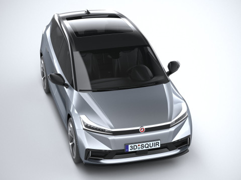 Generic SUV EV v2 2022 3D Модель