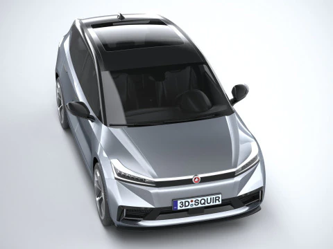 Generic SUV EV v2 2022 3D Model