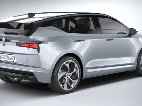 Generic SUV EV v2 2022 3D Model