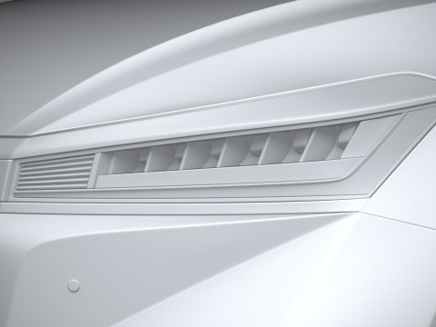 Generic SUV EV v2 2022 3D Модель