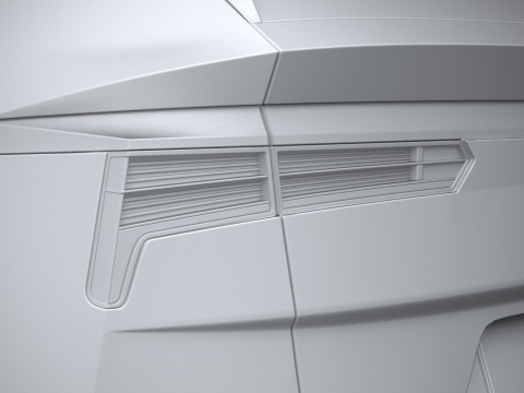 Generic SUV EV v2 2022 3D Модель