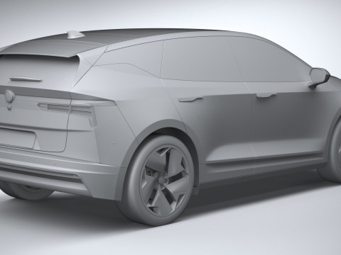 Generic SUV EV v2 2022 3D Модель