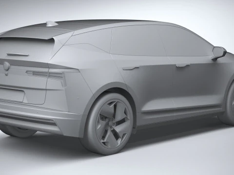 Generic SUV EV v2 2022 3D Model