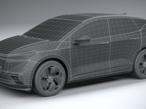 Generic SUV EV v2 2022 3D Модель