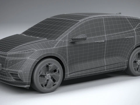 Generic SUV EV v2 2022 3D Model