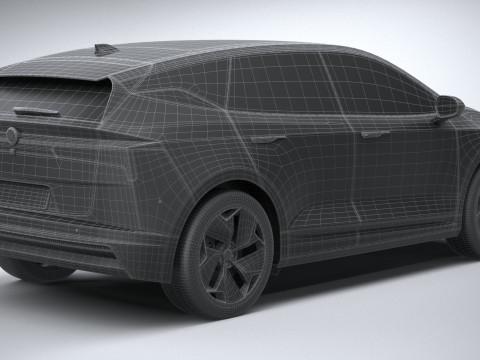 Generic SUV EV v2 2022 3D Модель