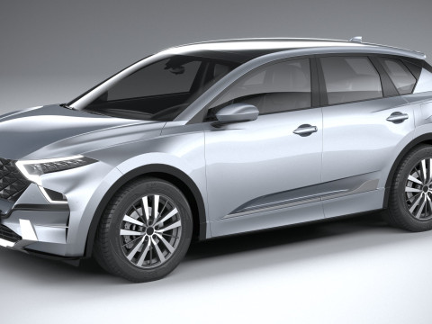Generic SUV v1 2022 3D Model
