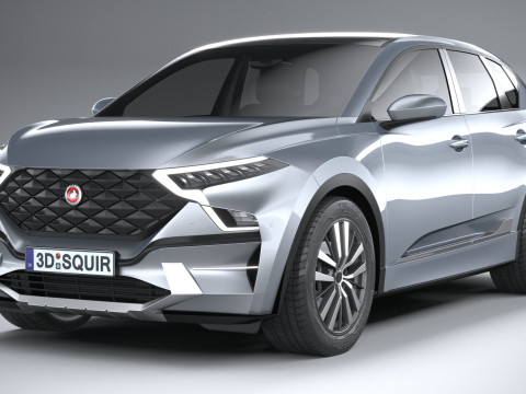 Generic SUV v1 2022 3D 모델