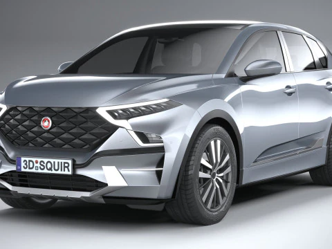 Generic SUV v1 2022 3D Model