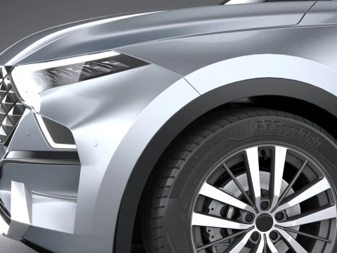 Generic SUV v1 2022 3D Model