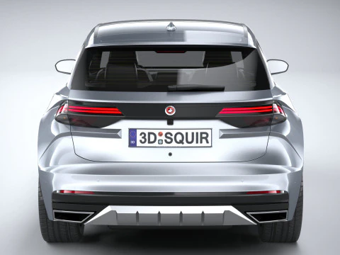 Generic SUV v1 2022 3D Model