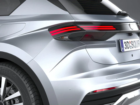Generic SUV v1 2022 3D Model