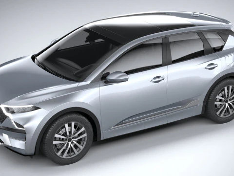 Generic SUV v1 2022 3D Model