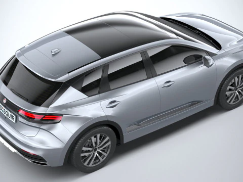 Generic SUV v1 2022 3D Model
