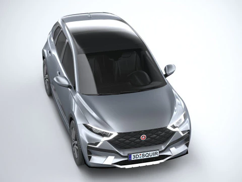 Generic SUV v1 2022 3D Model