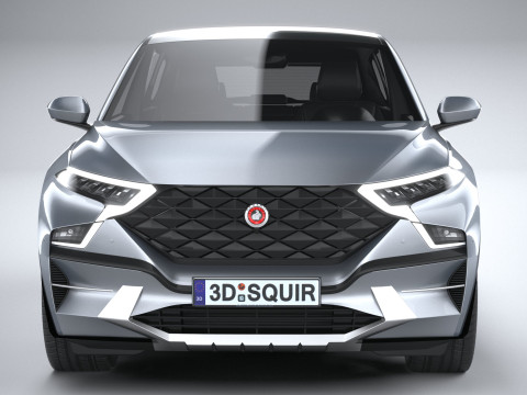 Generic SUV v1 2022 3D 모델