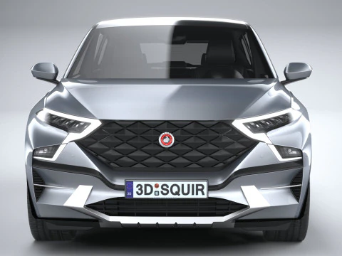 Generic SUV v1 2022 3D Model