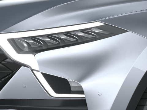 Generic SUV v1 2022 3D 모델