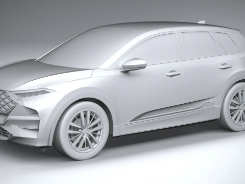 Generic SUV v1 2022 3D Model