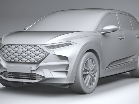 Generic SUV v1 2022 3D 모델