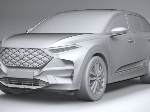 Generic SUV v1 2022 3D Model