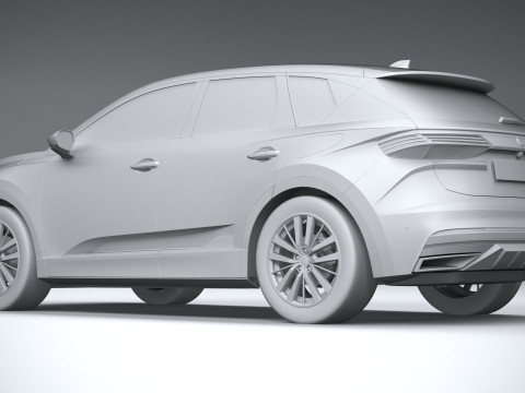 Generic SUV v1 2022 3D 모델
