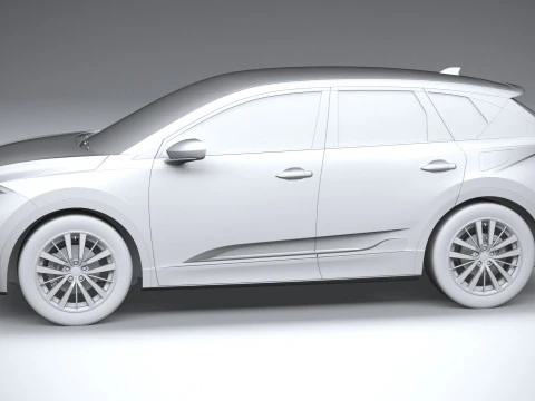 Generic SUV v1 2022 3D Model