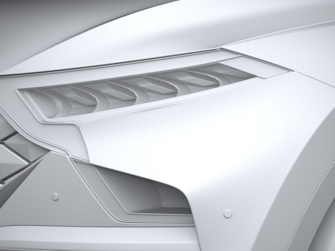 Generic SUV v1 2022 3D 모델