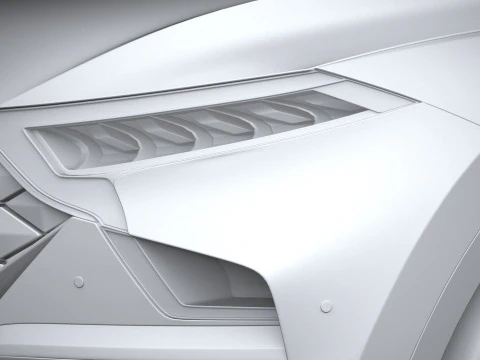 Generic SUV v1 2022 3D Model